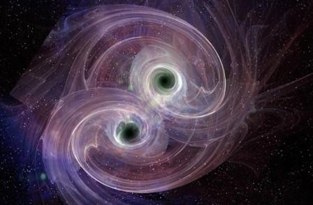 Астрономы обнаружили три сверхмассивные черные дыры, вращающиеся друг вокруг друга