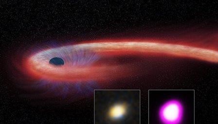 Астрономы открыли самую прожорливую черную дыру