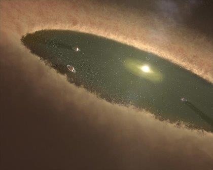 Астрономы стали свидетелями рождения планеты в созвездии тельца