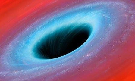Астрономы в маленькой галактике обнаружили огромную черную дыру