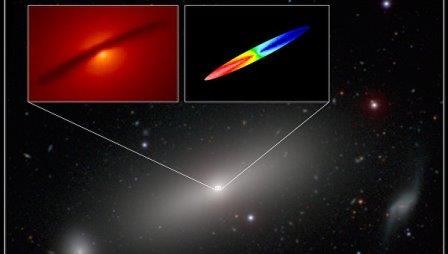 Астрономы взвесили черную дыру-«тяжеловеса» с рекордной точностью