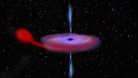 «Черная дыра-монстр» v404 оказалась фабрикой антиматерии