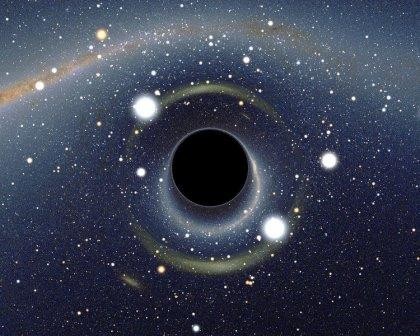 Черная дыра может проглотить землю, и мы этого не заметим
