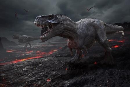 Динозавры вымирали во мраке