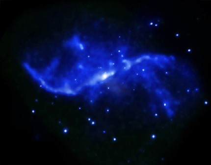 Галактическая пиротехника messier 106 (ngc 4258)