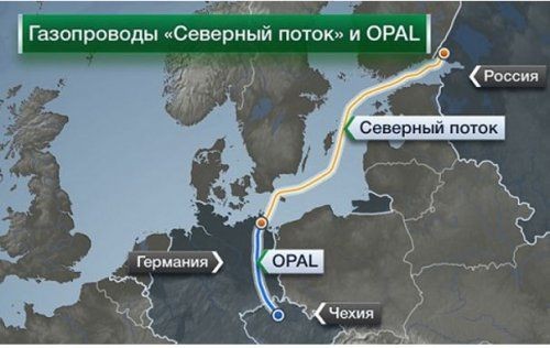 «Газпром» c февраля сократил прокачку по газопроводу opal - «энергетика»