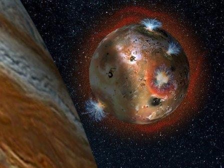 Юпитер замораживает атмосферу ио каждые 42 часа