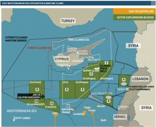 Средиземное море газа: соседям — все, а турции — ничего? - «экономика»