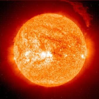 Ученые определили тип энергии солнечного потока