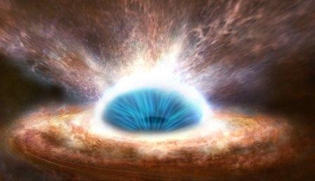 Ученые выяснили, как ведут себя черные дыры-«бублики»