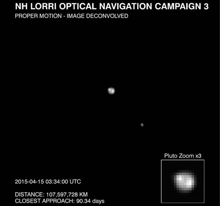 Зонд nasa передал новые снимки плутона